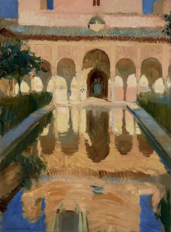 Joaquin Sorolla y Bastida: Hall of the Ambassadors, Alhambra, Granada, 1909