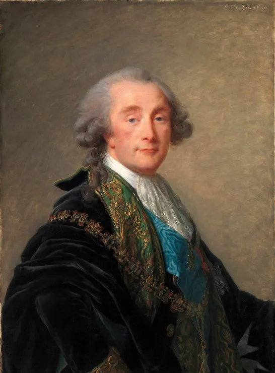 Élisabeth-Louise Vigee le Brun: Alexandre Charles Emmanuel de Crussol-Florensac, 1787