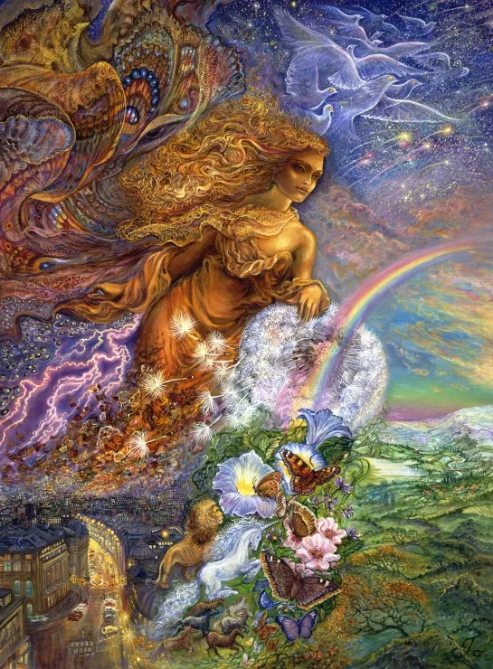 Josephine Wall - Wind of Change