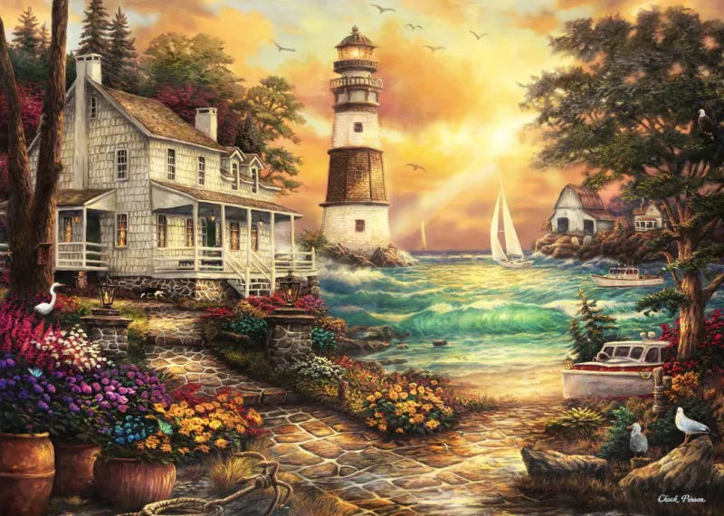 Chuck Pinson - Cottage by the Sea