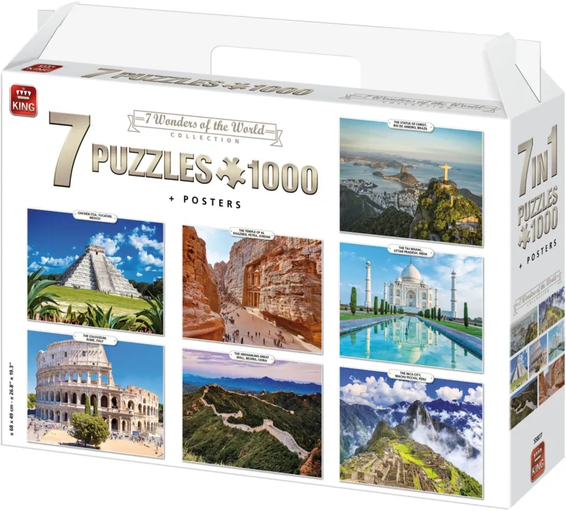 7 Puzzles - 7 Wonders of The World