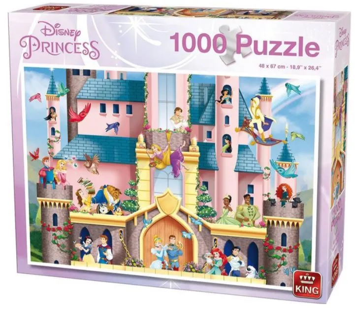 Disney Princess - King International - 1000 pieces | jigsawpuzzl…