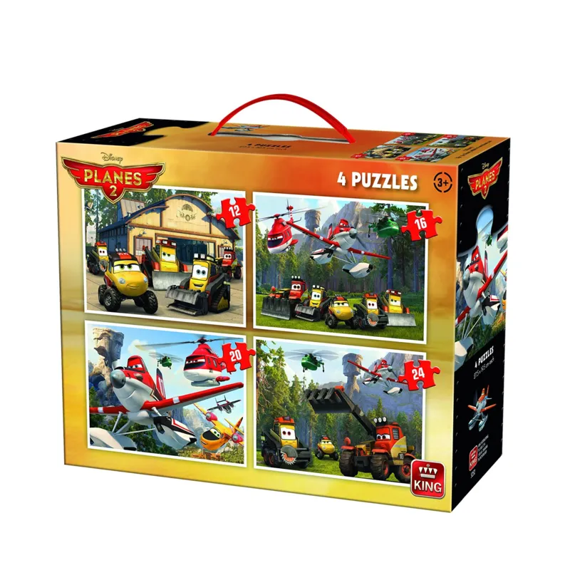 4 Jigsaw Puzzles - Planes
