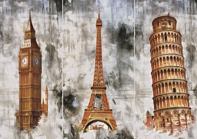 Three Cities - Three Towers