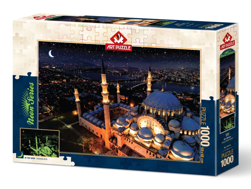 Puzzle Neon - Blue Mosque