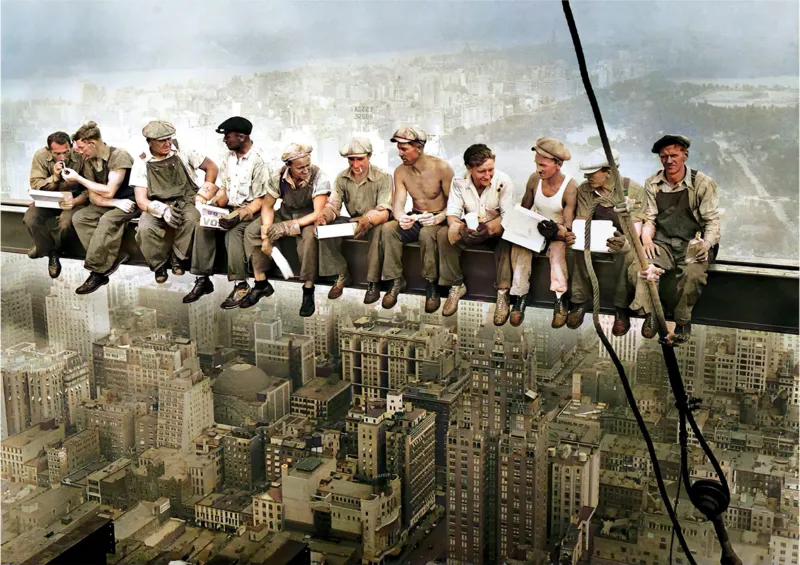 Lunch Atop a Skyscraper,New York