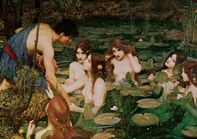 Hylas And The Nymphs, 1896