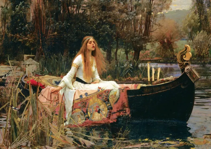 John William Waterhouse - The Lady of Shalott, 1888