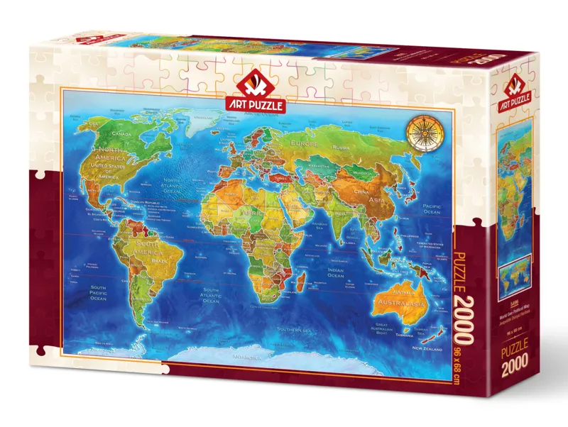 World Geo-Political Map