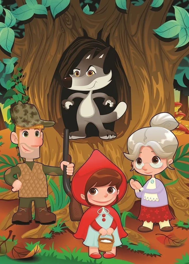 XXL Pieces - Little Red Riding Hood