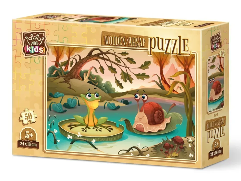 Wooden Puzzle - Lake Friends