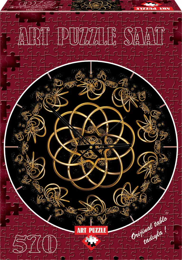 Jigsaw Puzzle Clock - Danse with the Night