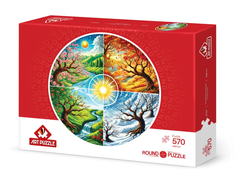 Round Puzzle - The Wheel of Four Seasons
