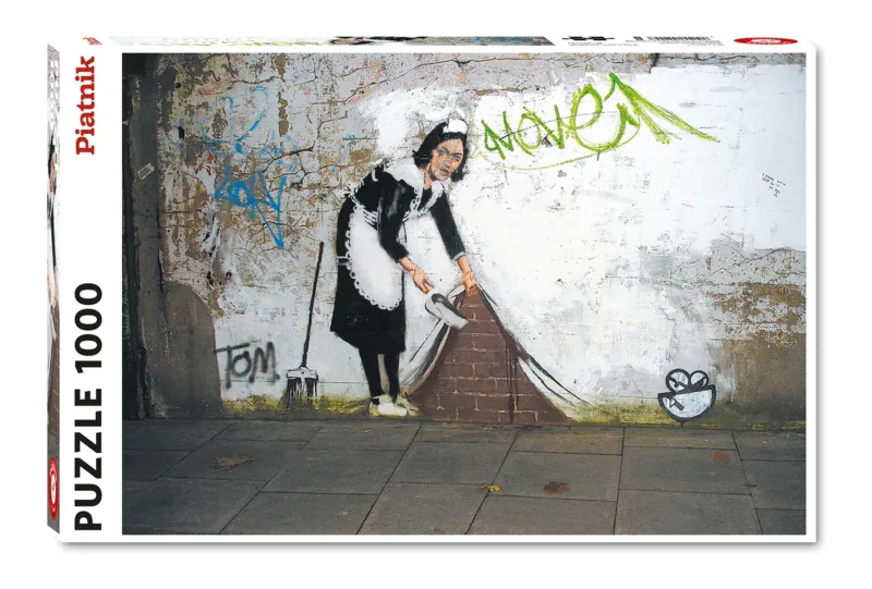 Cleaning Lady - Bansky