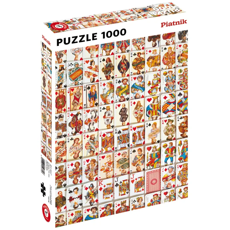 Jigsaw Puzzle - 1000 Pieces - Card Game