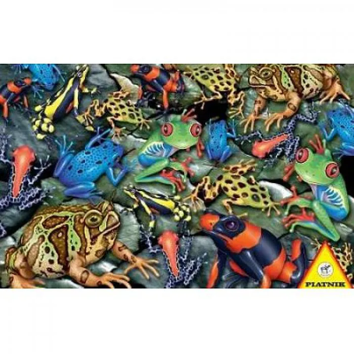 Jigsaw Puzzle - 1000 Pieces - Frogs