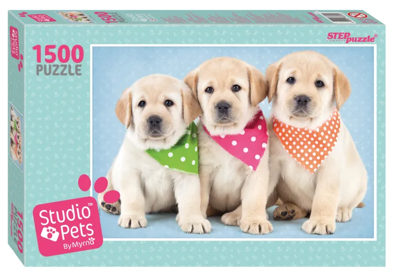 Studio Pets - Step Puzzle - 1500 pieces | jigsawpuzzle.co.uk