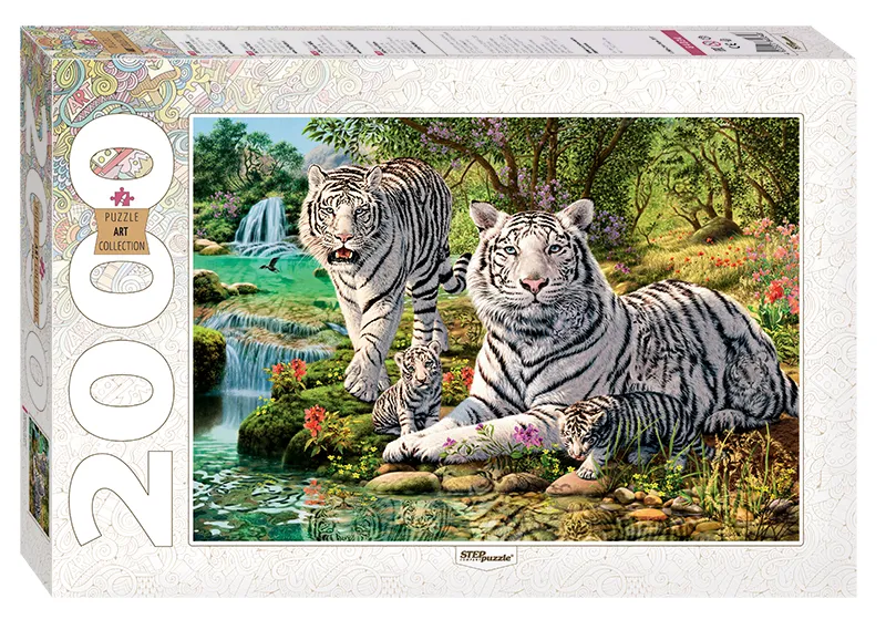 Step Puzzle - Jigsaw puzzle How many Tigers? - 2000 pieces - Step ...