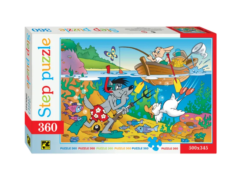 Fishing - Step Puzzle - 360 pieces | jigsawpuzzle.co.uk