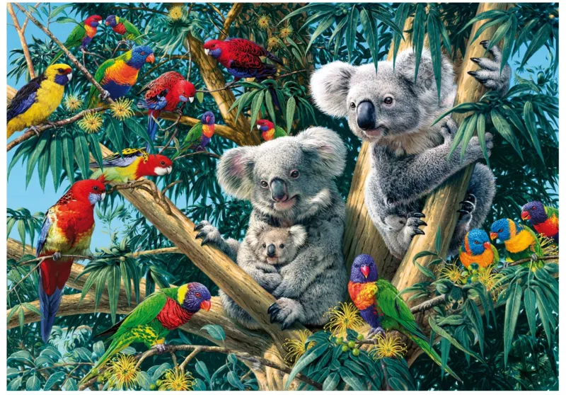 Wooden Puzzle - Koala Outback
