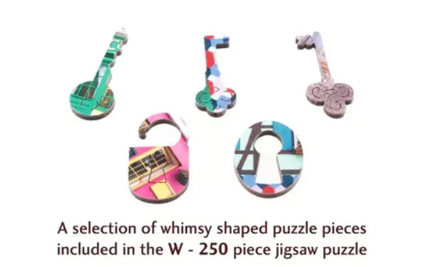 Wooden Puzzle - Behind the Door