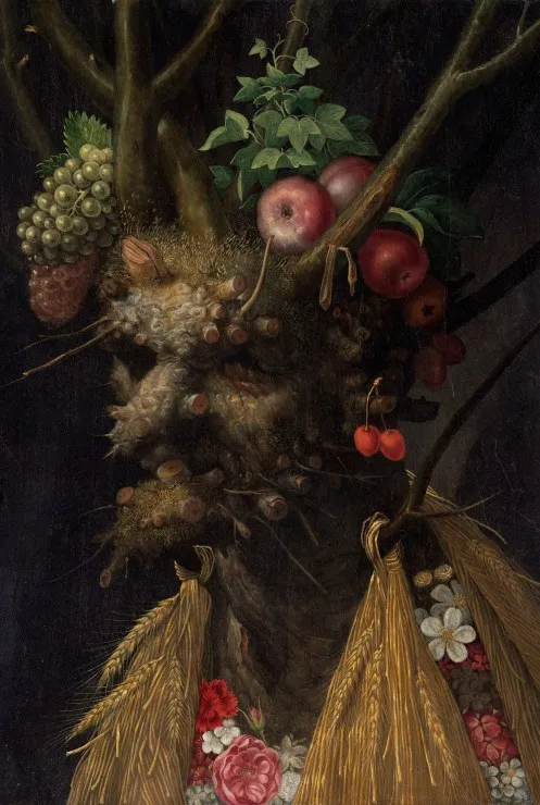 Arcimboldo Giuseppe: Four Seasons in One Head, 1590