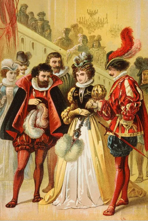 Cinderella, illustration by Carl Offterdinger