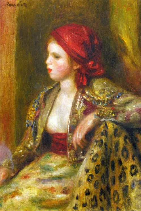 Renoir Auguste: Odalisque, 1895