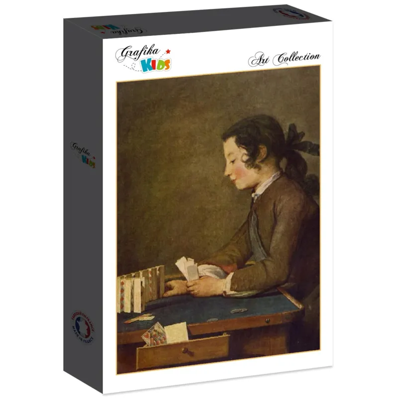 Jean Siméon Chardin - The House of Cards, 1737