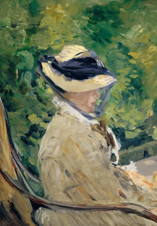 Edouard Manet - Madame Manet at Bellevue, 1880
