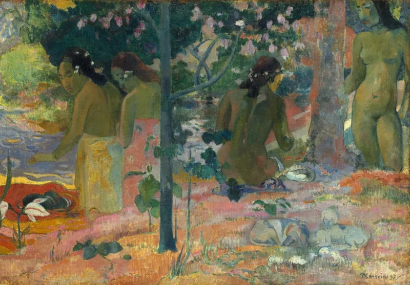 Paul Gauguin : The Bathers, 1897