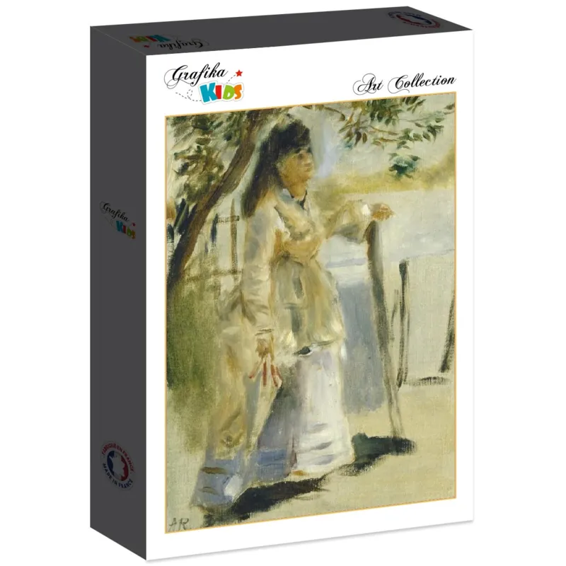 Auguste Renoir: Woman by a Fence, 1866