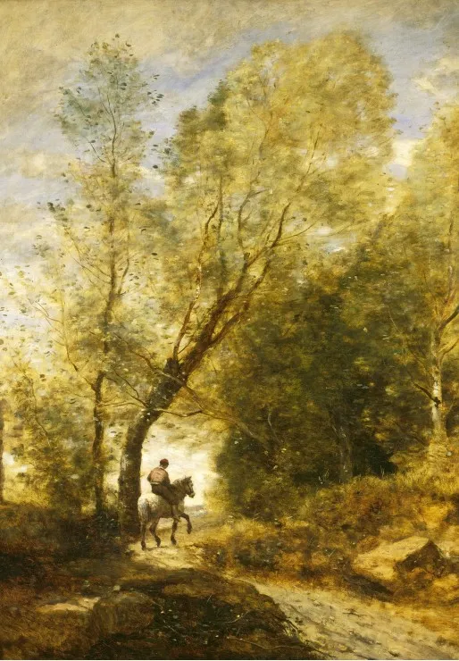 Jean-Baptiste-Camille Corot: The Forest of Coubron, 1872