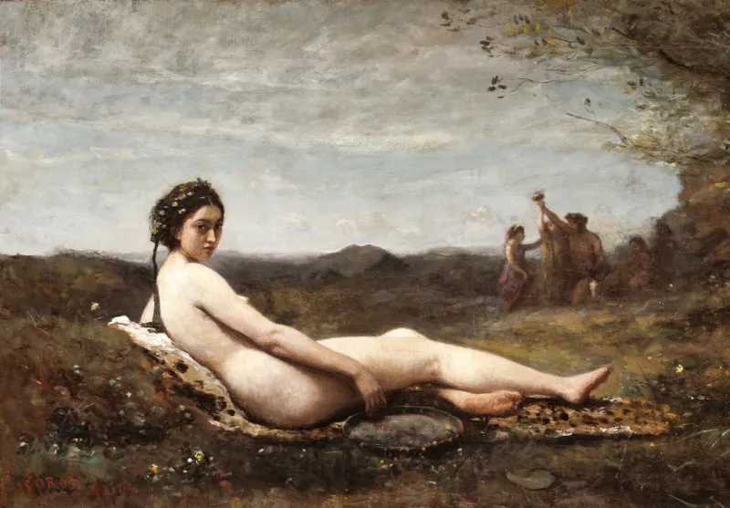 Jean-Baptiste-Camille Corot: Repose, 1860