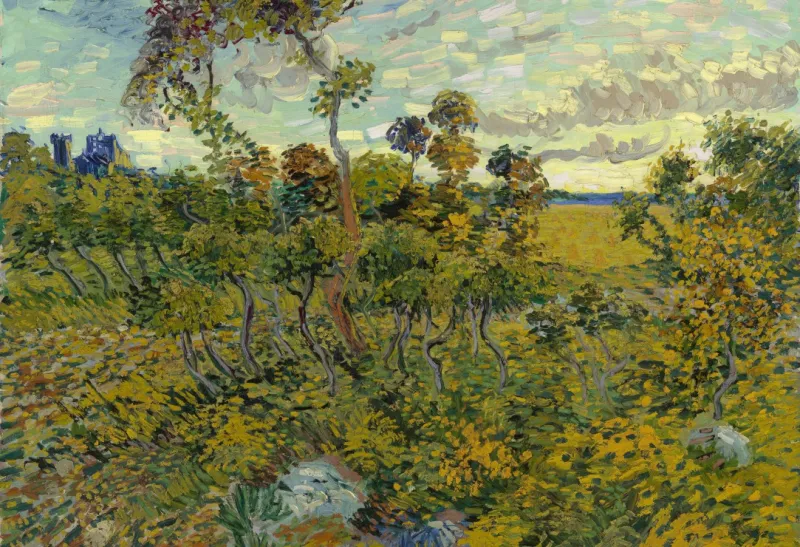 XXL Pieces - Van Gogh: Sunset at Montmajour, 1888