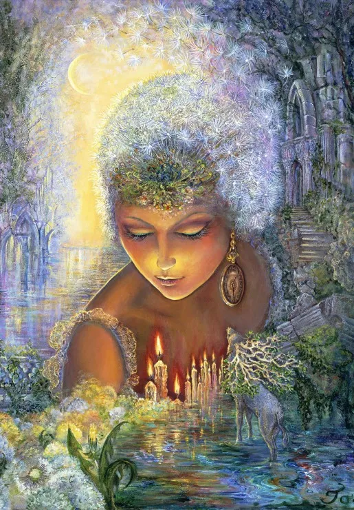 Josephine Wall - Dandelion Diva