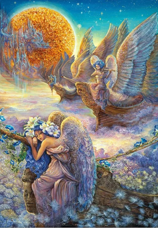 Josephine Wall - I Saw Three Ships