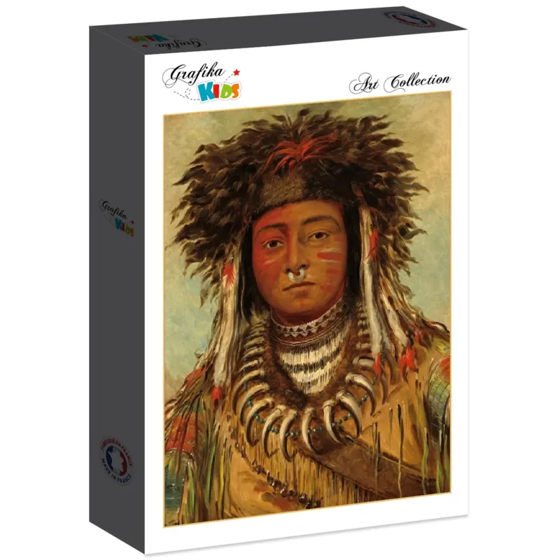 George Catlin: Boy Chief - Ojibbeway, 1843