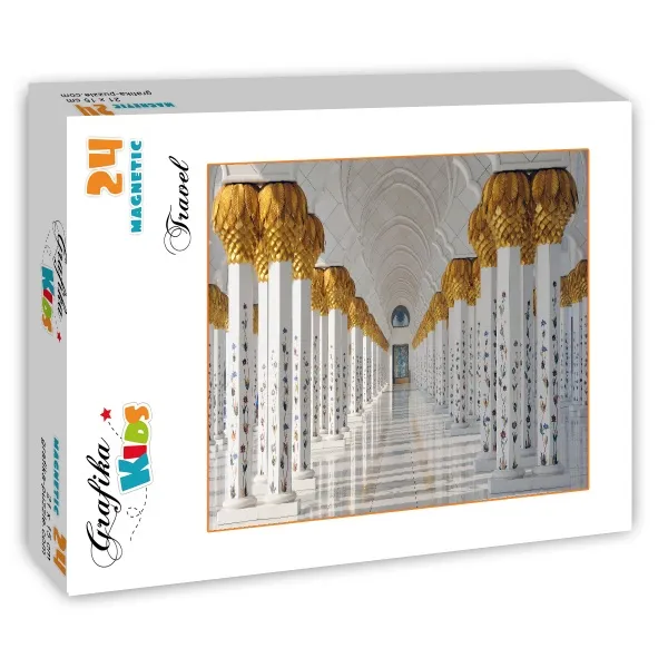 Magnetic Pieces - Sheikh Zayed Mosque in Abu Dhabi, United Arab Emirates