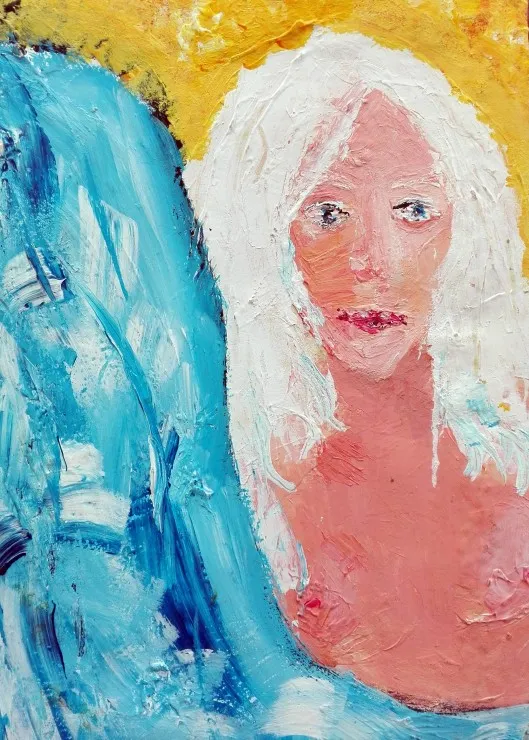 Girl with White Hair