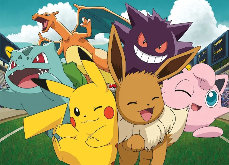 Pikachu and the Pokemon