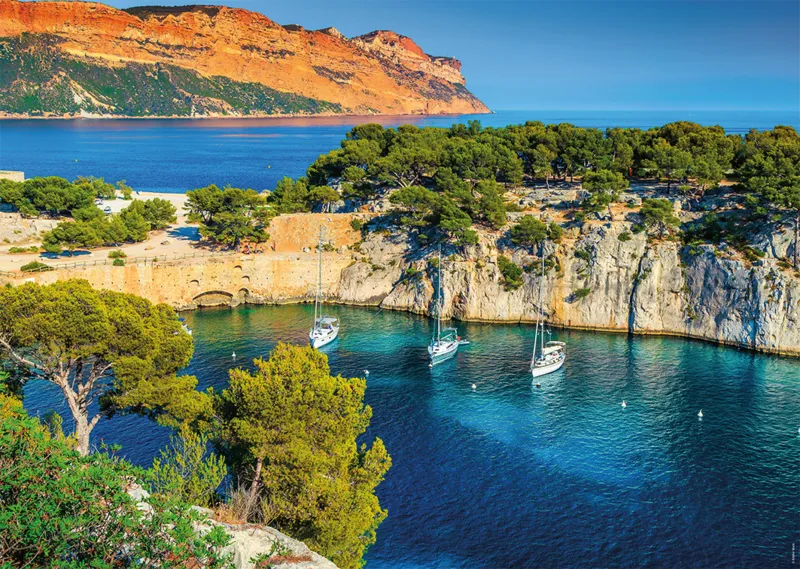 The Calanque De Port-Pin, Marseille