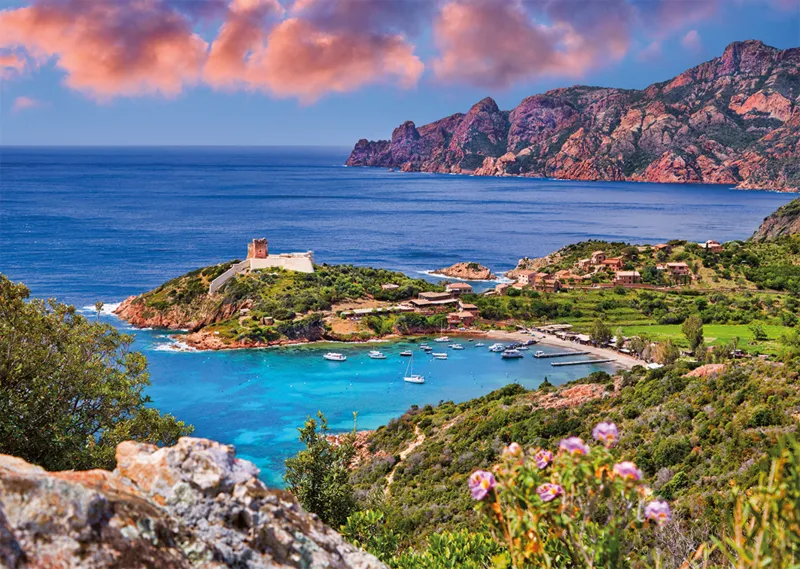 Collection French Regions - The Village Of Girolata, Corsica