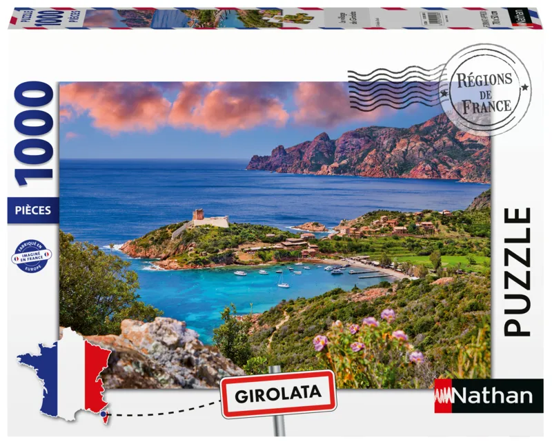 Collection French Regions - The Village Of Girolata, Corsica