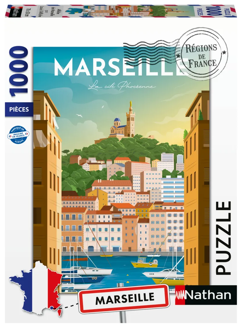 Collection French Regions - Poster Of Marseille - Louis L'Affiche