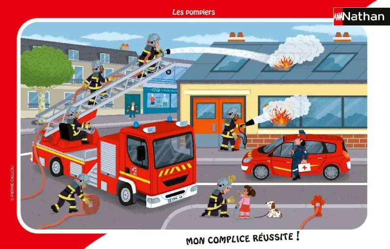 Frame Puzzle - Firefighters
