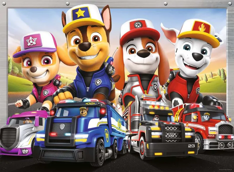 XXL Pieces - Paw Patrol Trucks