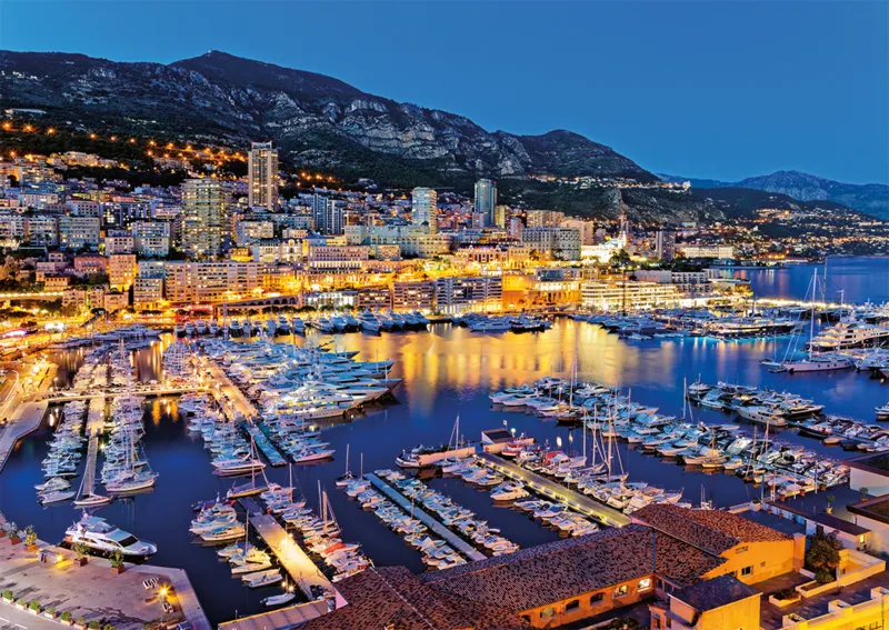 Collection French Regions - A Night In The Port Of Monaco