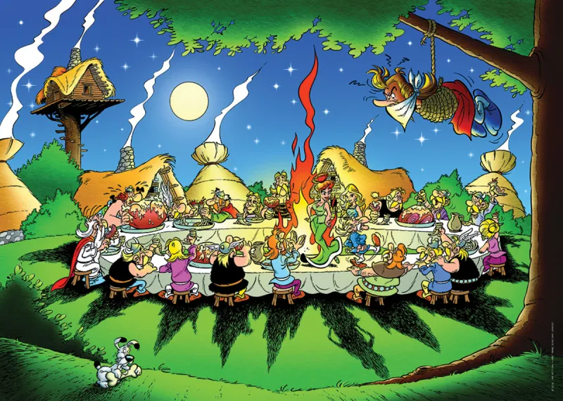 Jigsaw Puzzle - 1500 Pieces - Asterix and Obelix : The Banquet