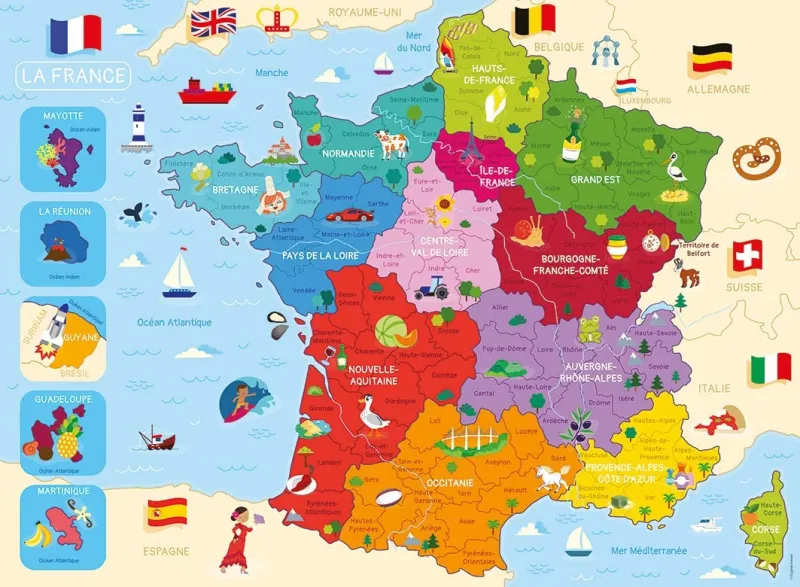 Map of France